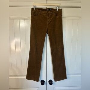 LAUREN- Ralph Lauren Brown Corduroy Pants. Size 10. Old Money. Academia.